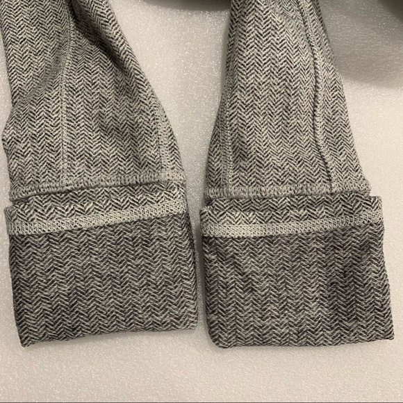 Lululemon Forme Jacket II Textured Heathered Herringbone Heathered Black White - Picture 10 of 15